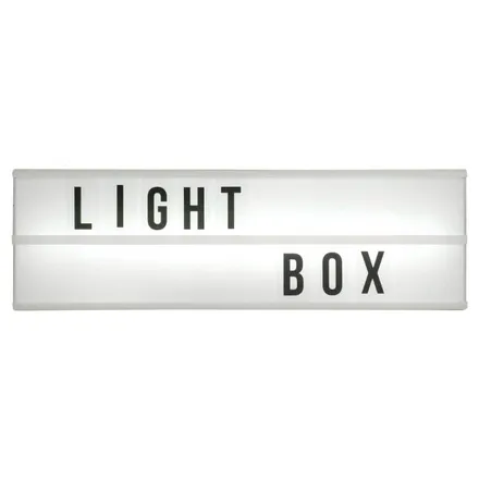 Valgusbox 50x15 cm