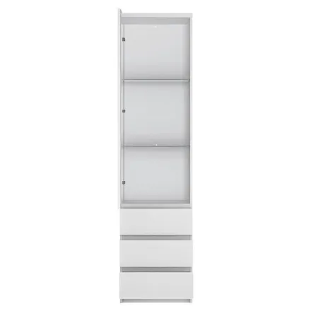 Vitriinkapp Fribo valge