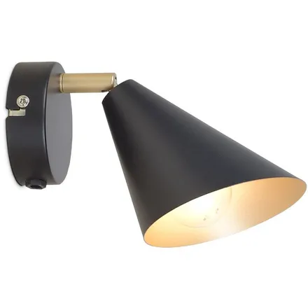 Sessak Seinavalgusti Lux 1 must/kuldne