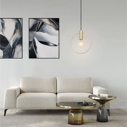 Ripplamp Eglo Manizales kuldne
