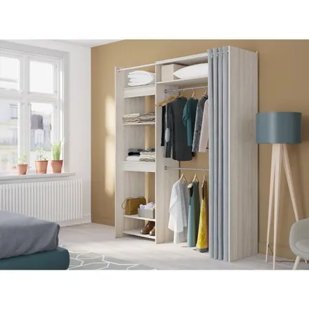 Pikendatav garderoob Odeon 168x50 shannon tamm