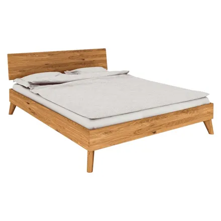 Voodi Rhett-Gr 160x200 õlitatud tamm