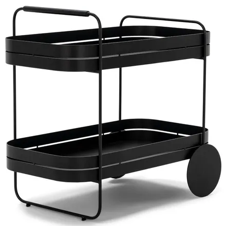 Spinder Design serveerimiskäru Gin&Trolley must