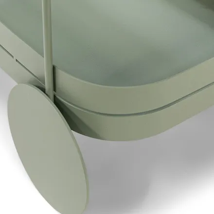 Spinder Design serveerimiskäru Gin&Trolley roheline