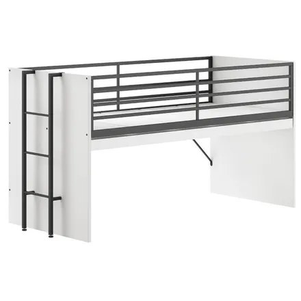 Kõrge voodi Sam 90x200 valge