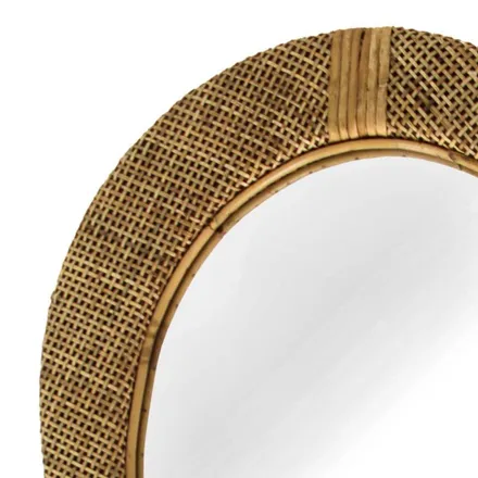 Peegel Rattan 55.5x90 pruun