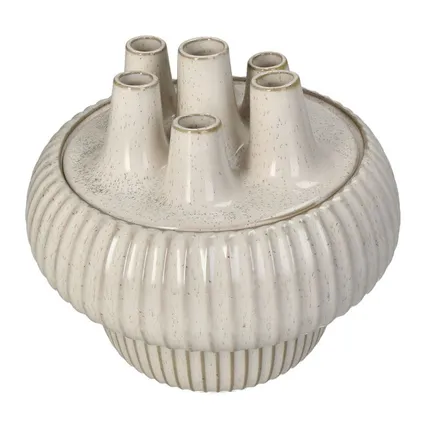 Vaas/hoiupurk Stoneware D22 valge