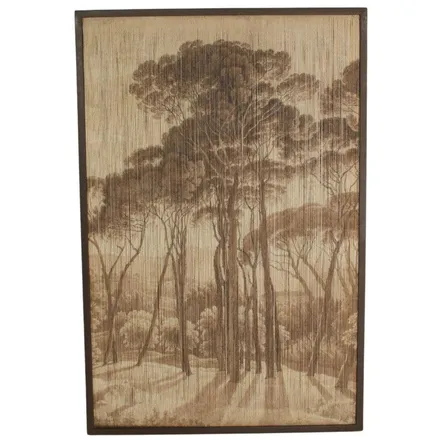 Seinapilt Italian Scenery 60x90 pruun