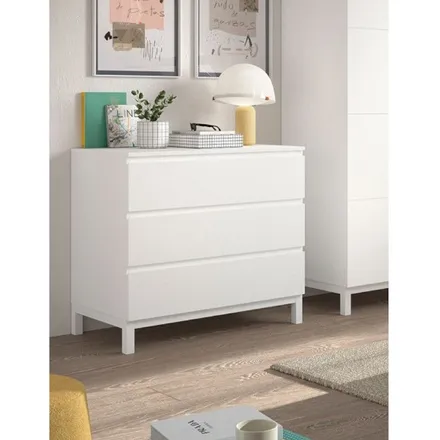 Kummut Eva 3s valge