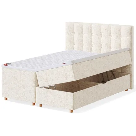 Sleepwell Red Pocket Storage kontinentaalvoodi komplekt 180x200 beež keskmine