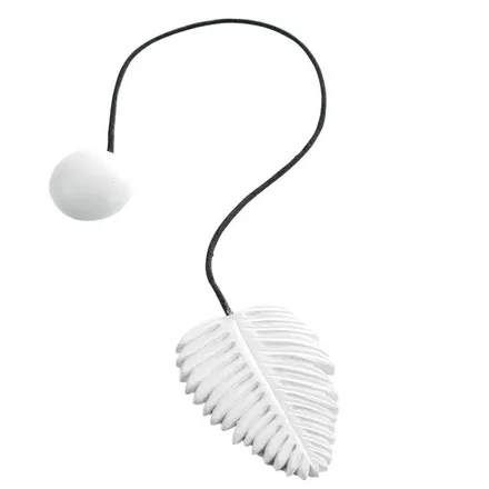 Magnetiga kardinahoidja Leht valge