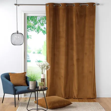 Kardin Corduroy 140x260 pruun