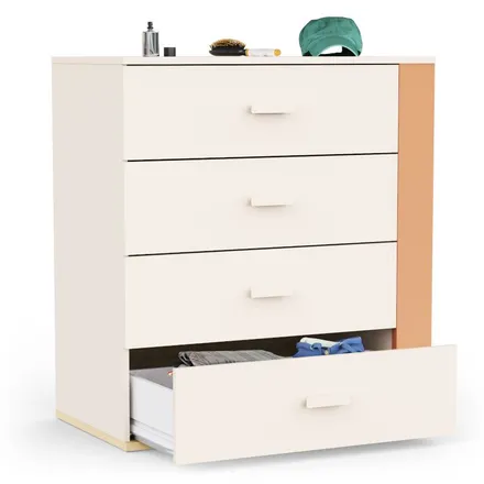 Kummut Camillia 4s terrakota/beež