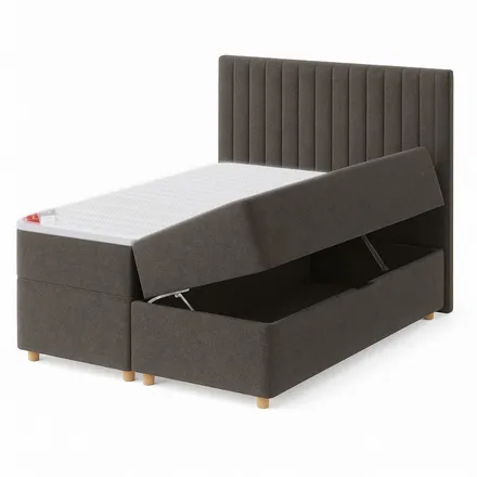 Sleepwell Red Pocket Storage kontinentaalvoodi komplekt 180x200 hall keskmine