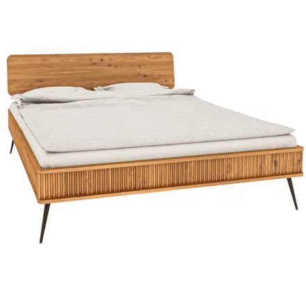 Voodi Kula 140x200 metsik õlitatud tamm