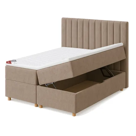 Sleepwell Red Pocket Storage kontinentaalvoodi komplekt 180x200 beež jäik